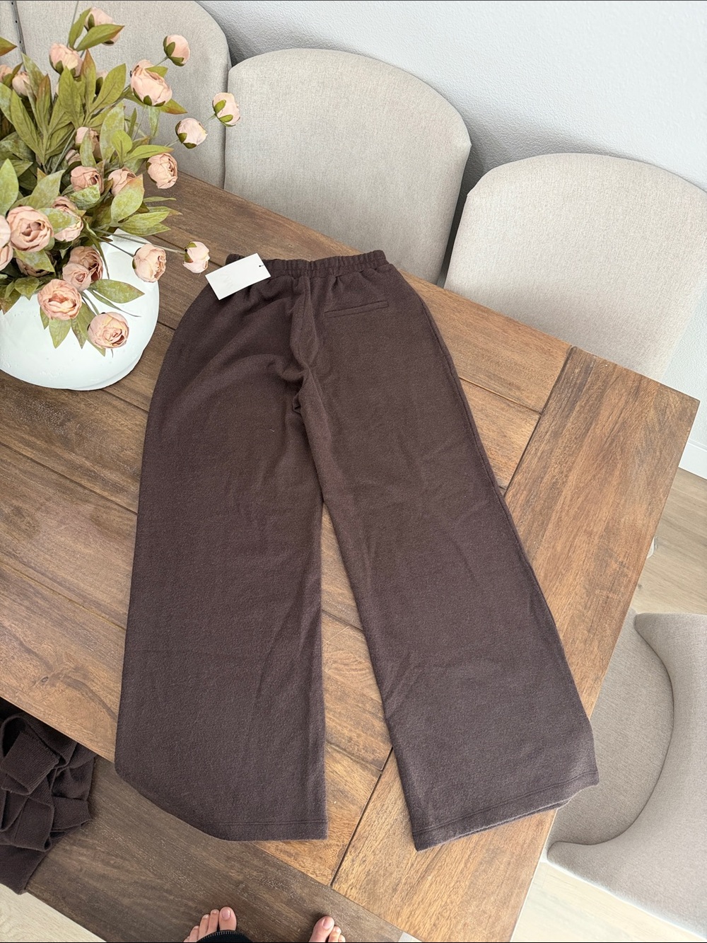 Gorgeous Zara Brown Wide leg pants